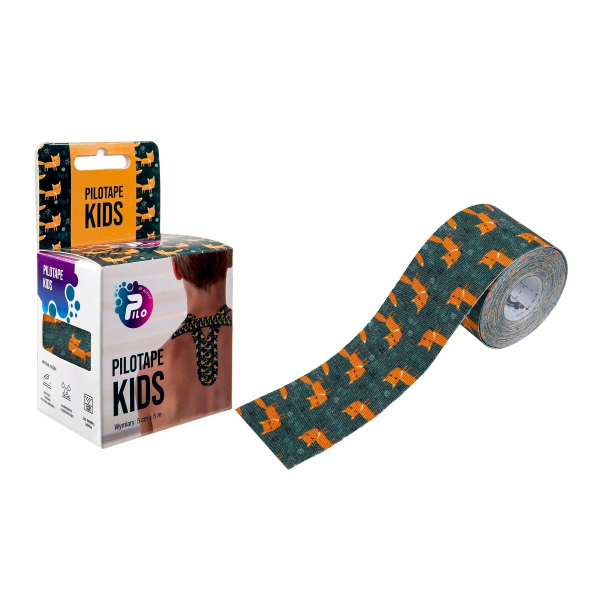 Taśma Kinesio Pilo – Kinesiotaping dziecięcy z wypustkami 5m